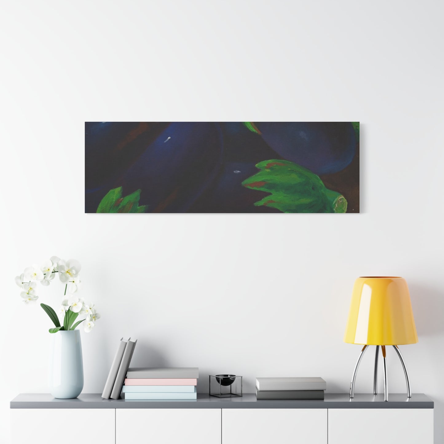 Canvas Print - Eggplant Design