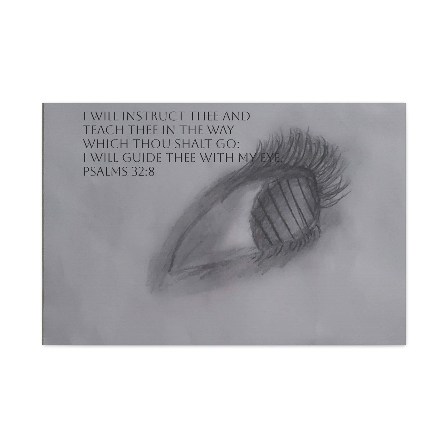 Canvas Wall Art - Jesus is Watching on Us