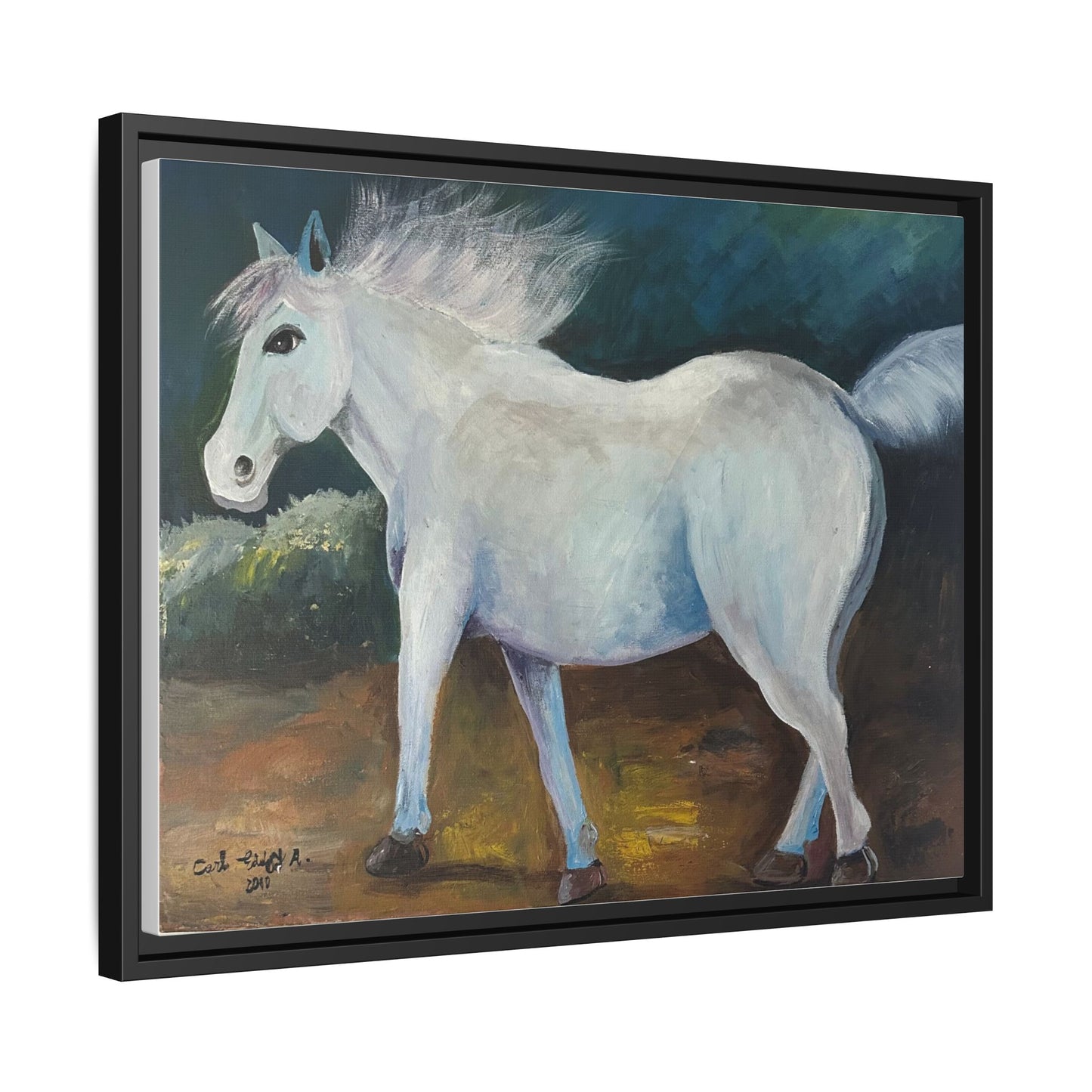 Canvas Horse Art