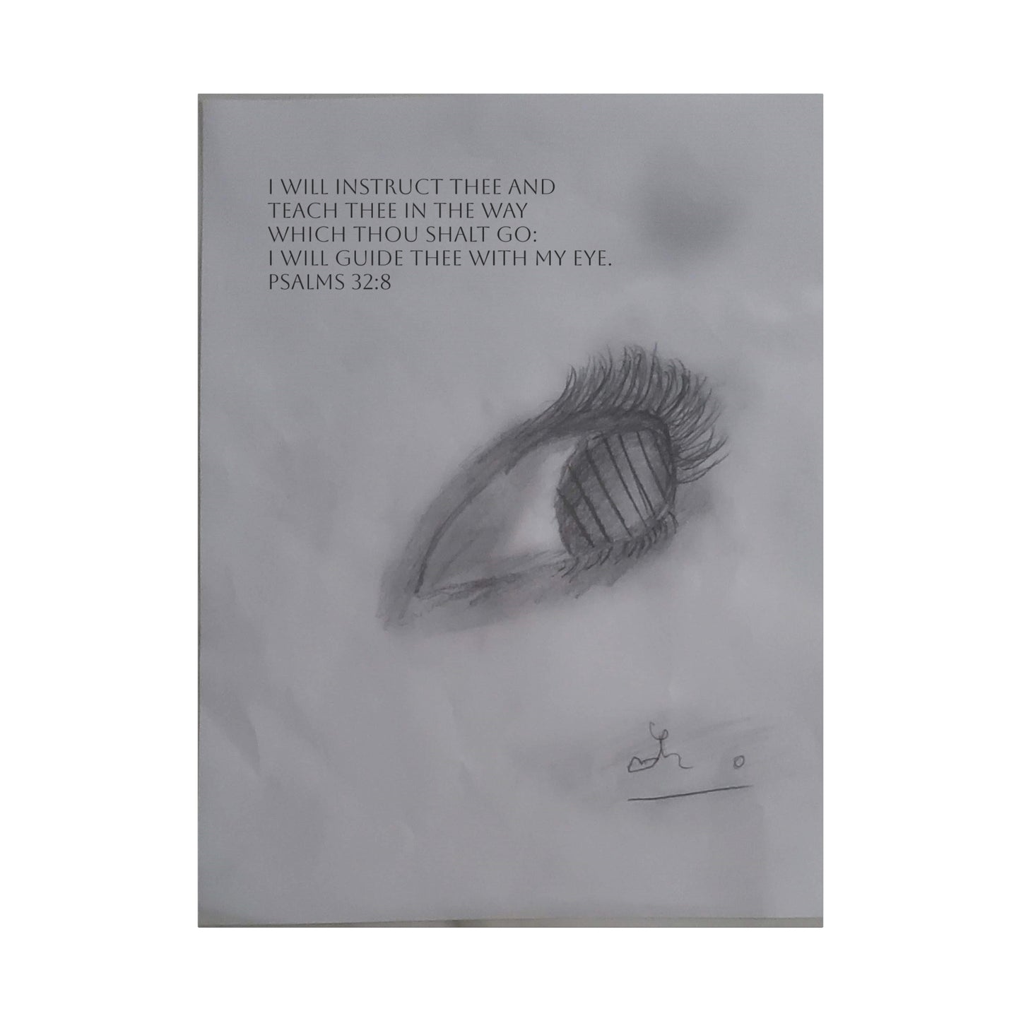 Canvas Wall Art - Jesus is Watching on Us