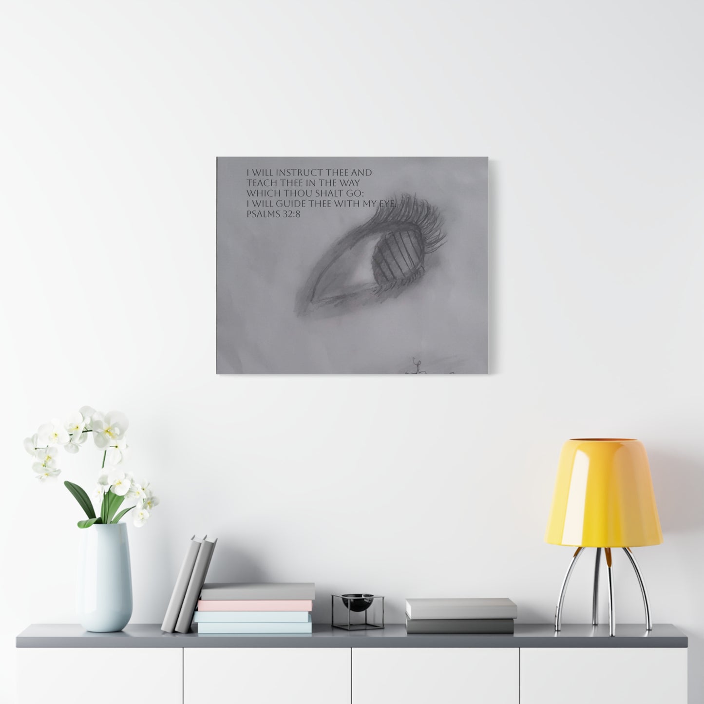 Canvas Wall Art - Jesus is Watching on Us