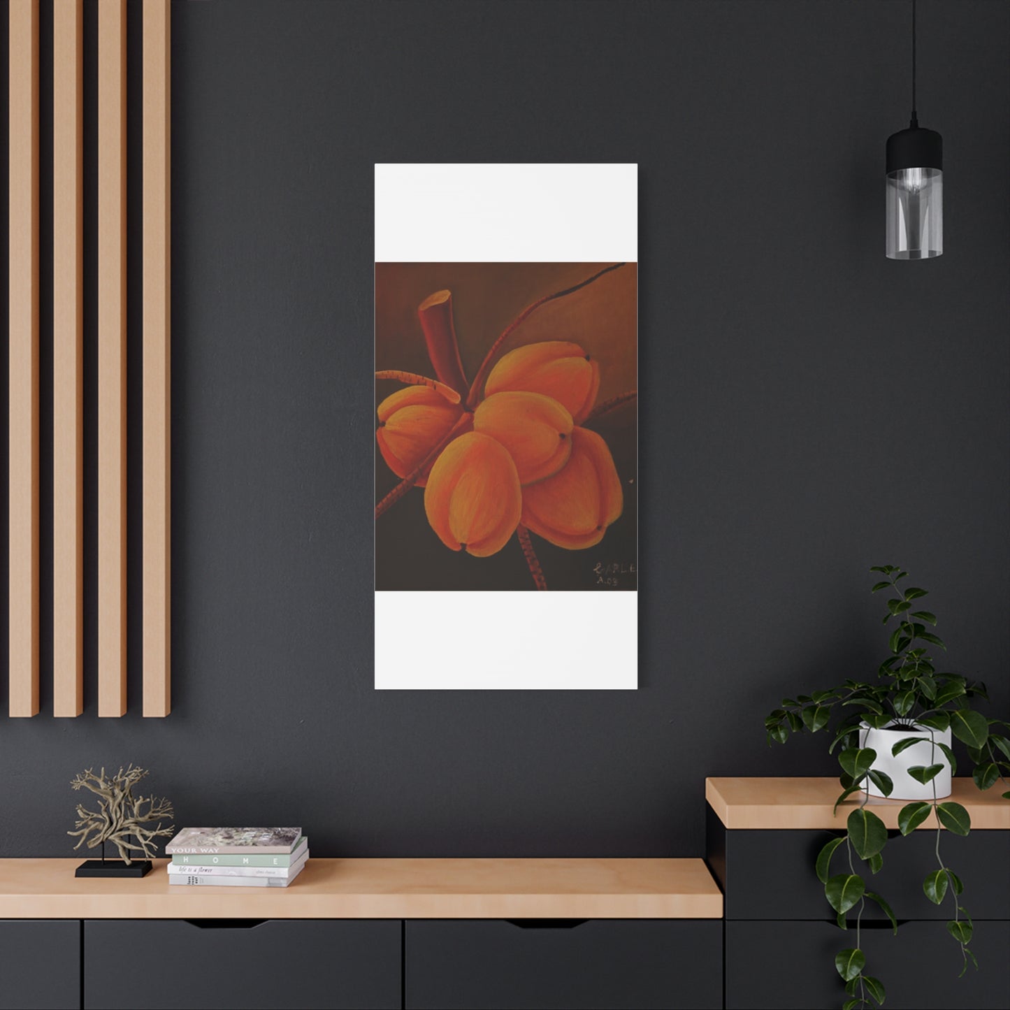 Canvas Print - Tropical Fruit Coconut Design