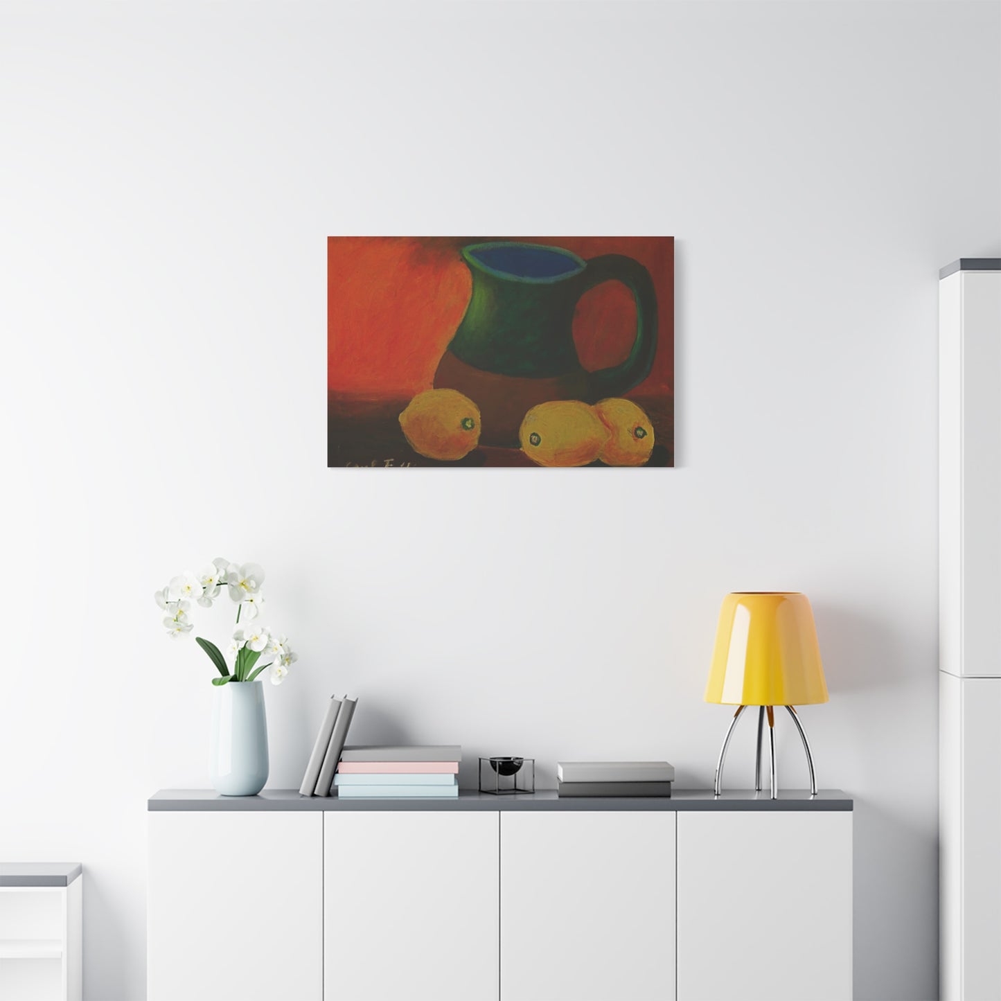 Canvas Print Tropical Lemon