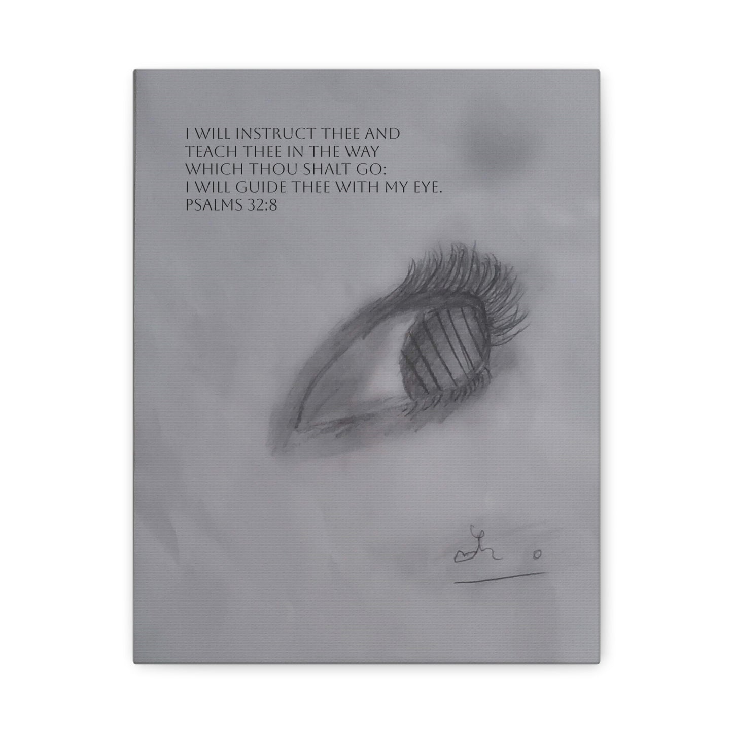 Canvas Wall Art - Jesus is Watching on Us