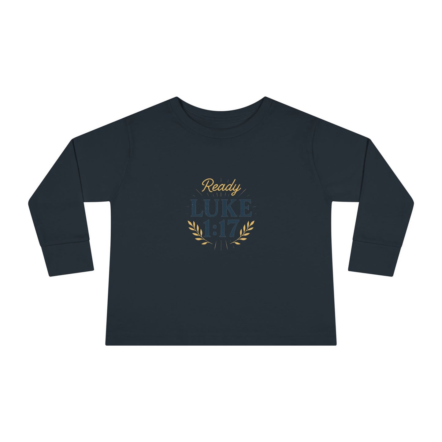 Religious Toddler Long Sleeve Tee - READY FOR THE LORD