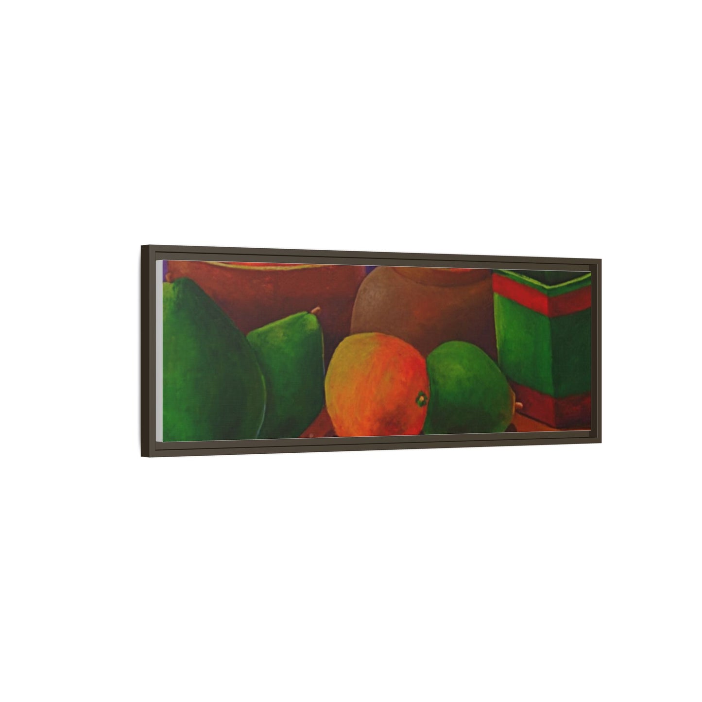 Canvas Wall Art - Tropical Fruits Design