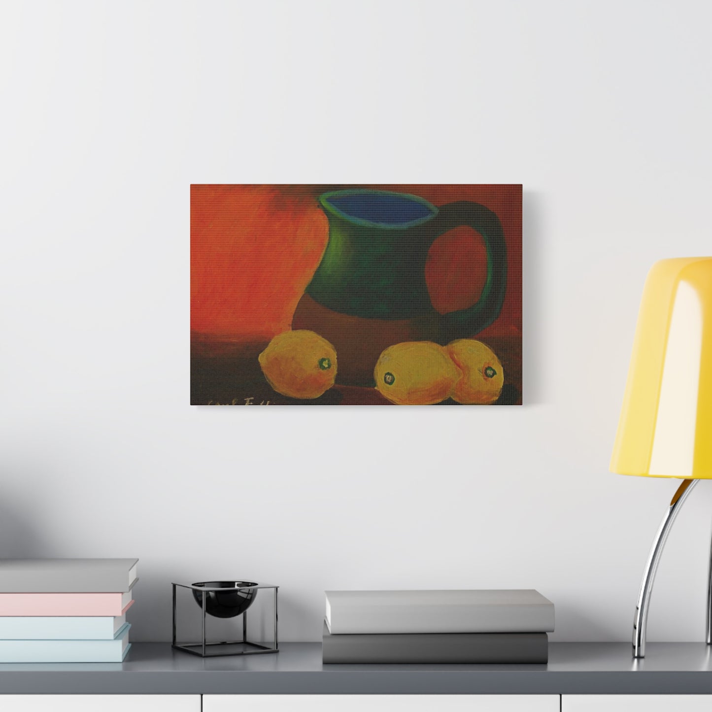 Canvas Print Tropical Lemon
