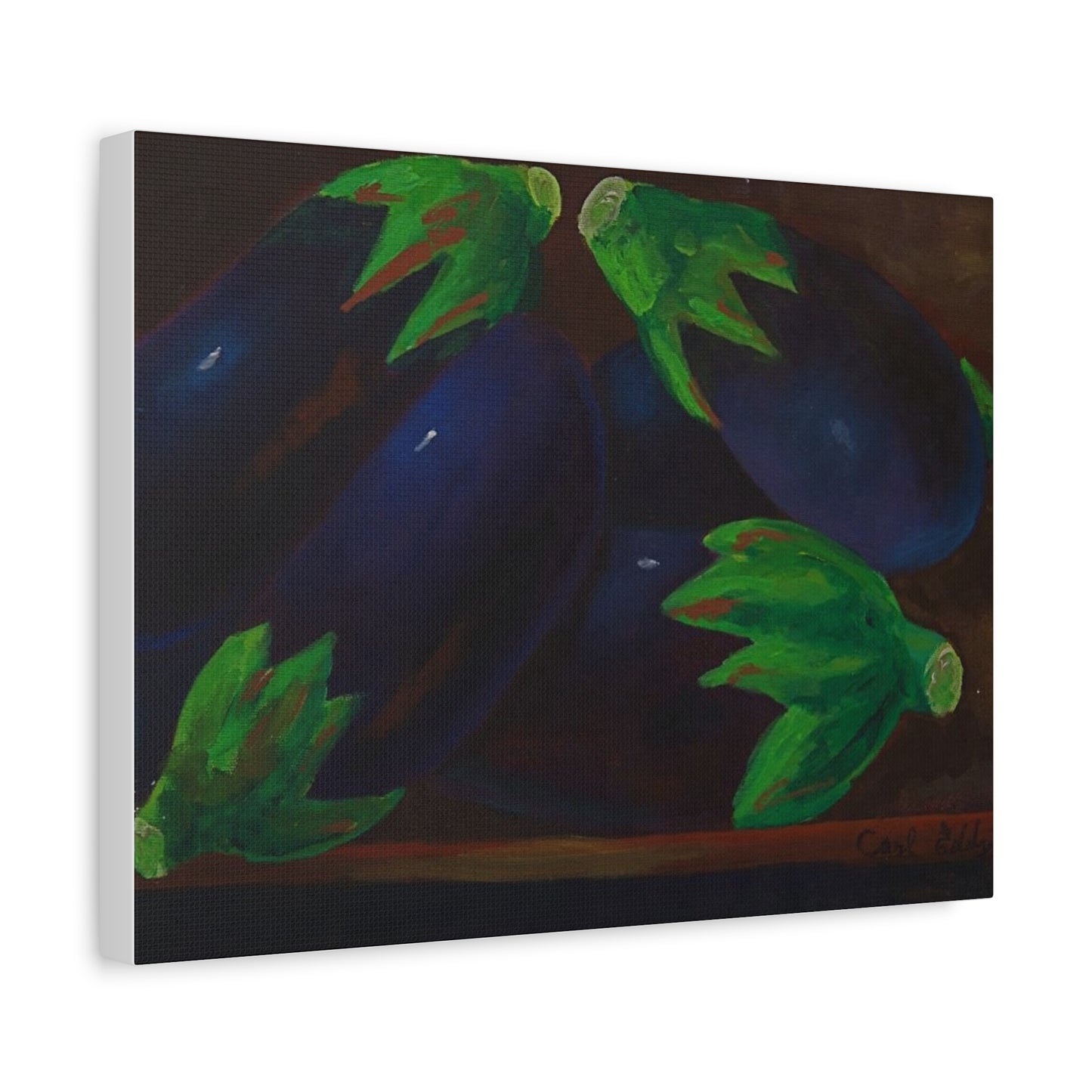 Canvas Print - Eggplant Design
