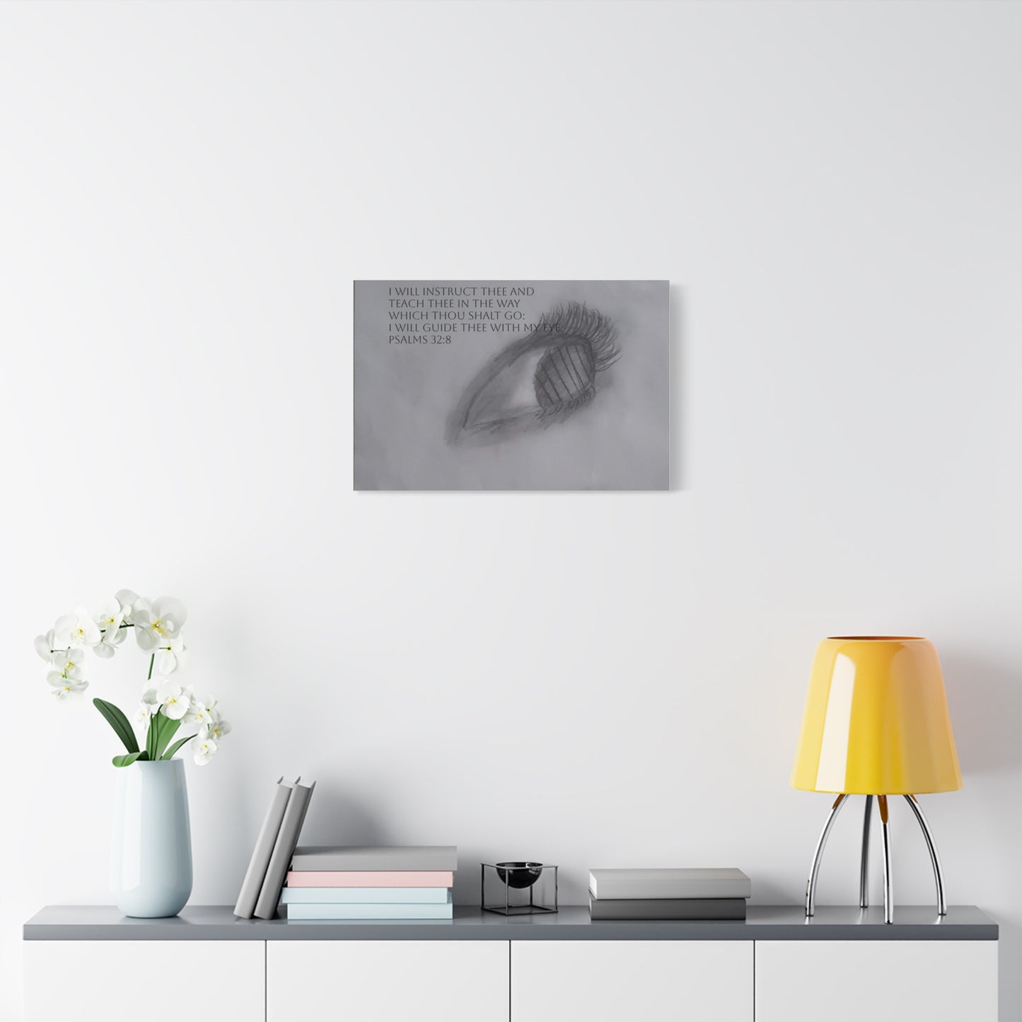 Canvas Wall Art - Jesus is Watching on Us
