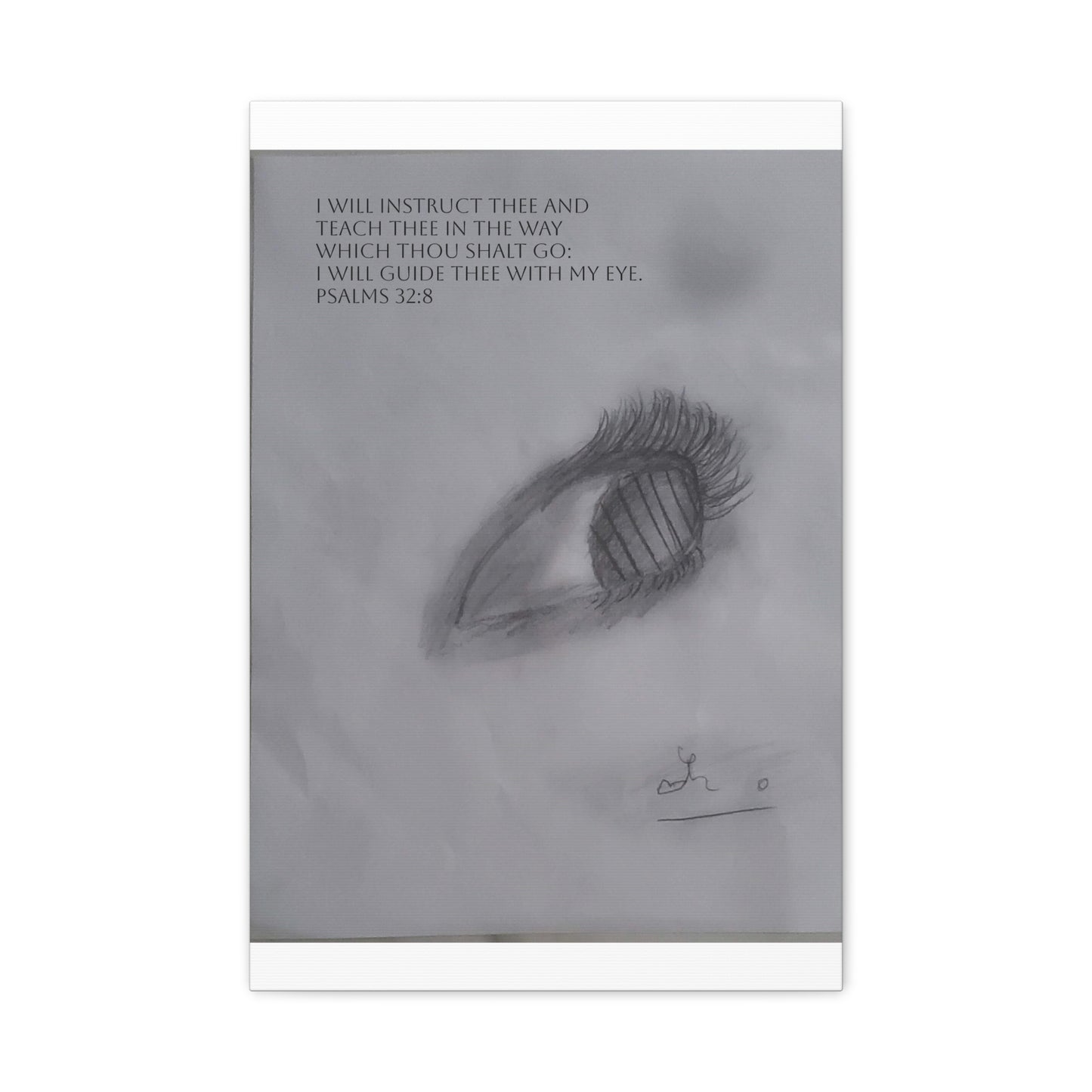 Canvas Wall Art - Jesus is Watching on Us