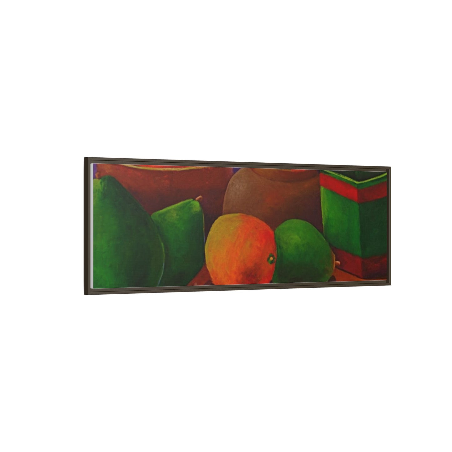 Tropical Fruits Canvas Wrap