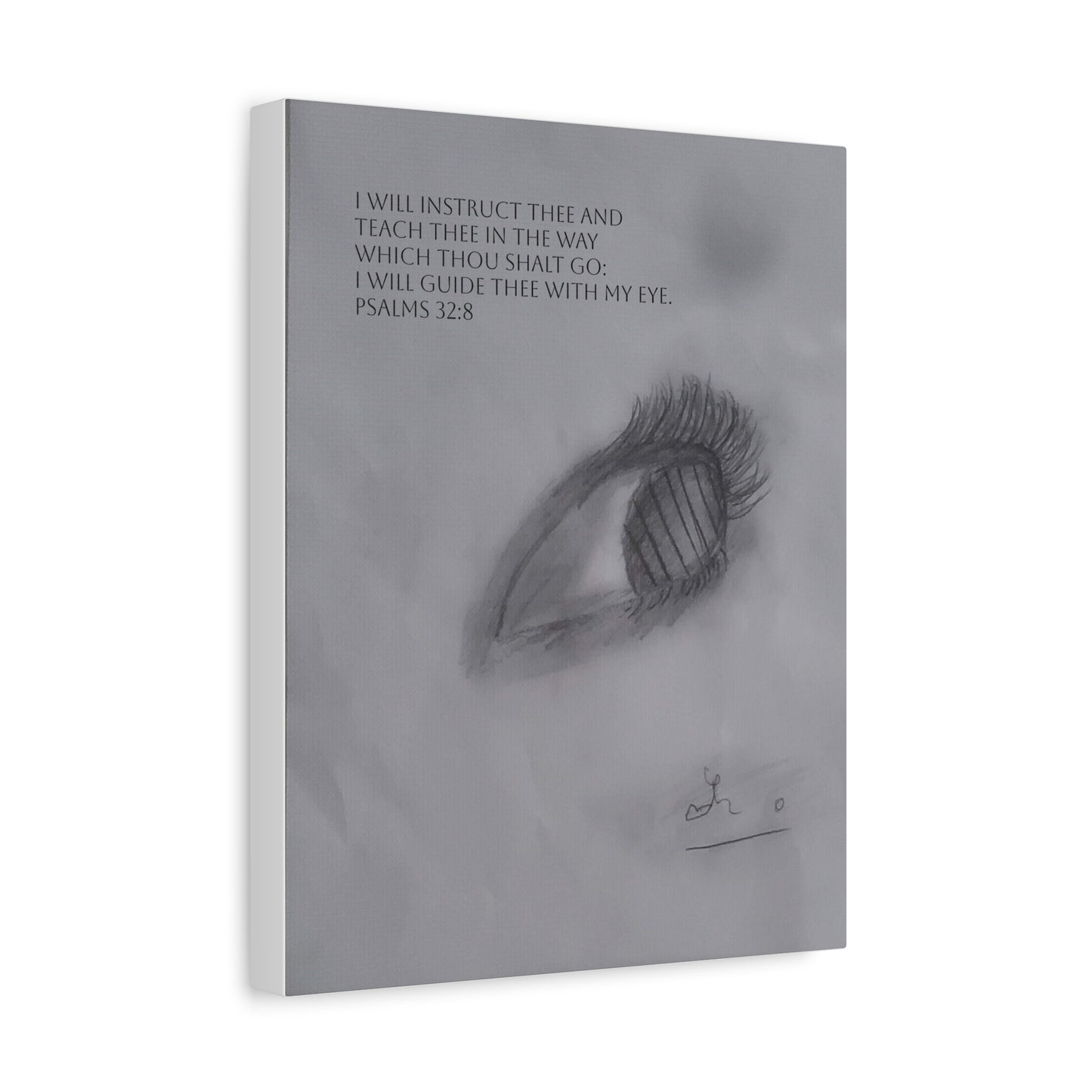 Canvas Wall Art - Jesus is Watching on Us