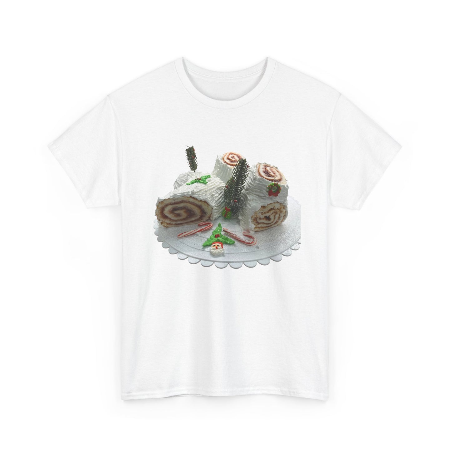 Festive Foodie Unisex Heavy Cotton Tee, Culinary Gift, Baking Lover Shirt, Holiday Apparel, Fun Food Print Top