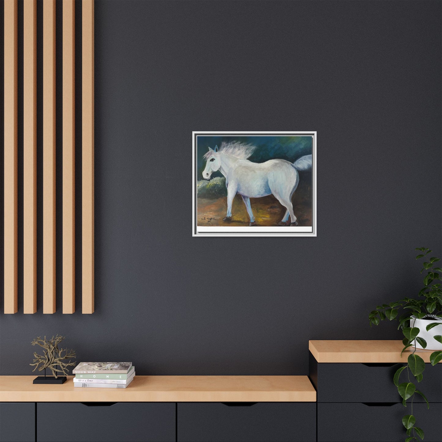 Canvas Horse Art