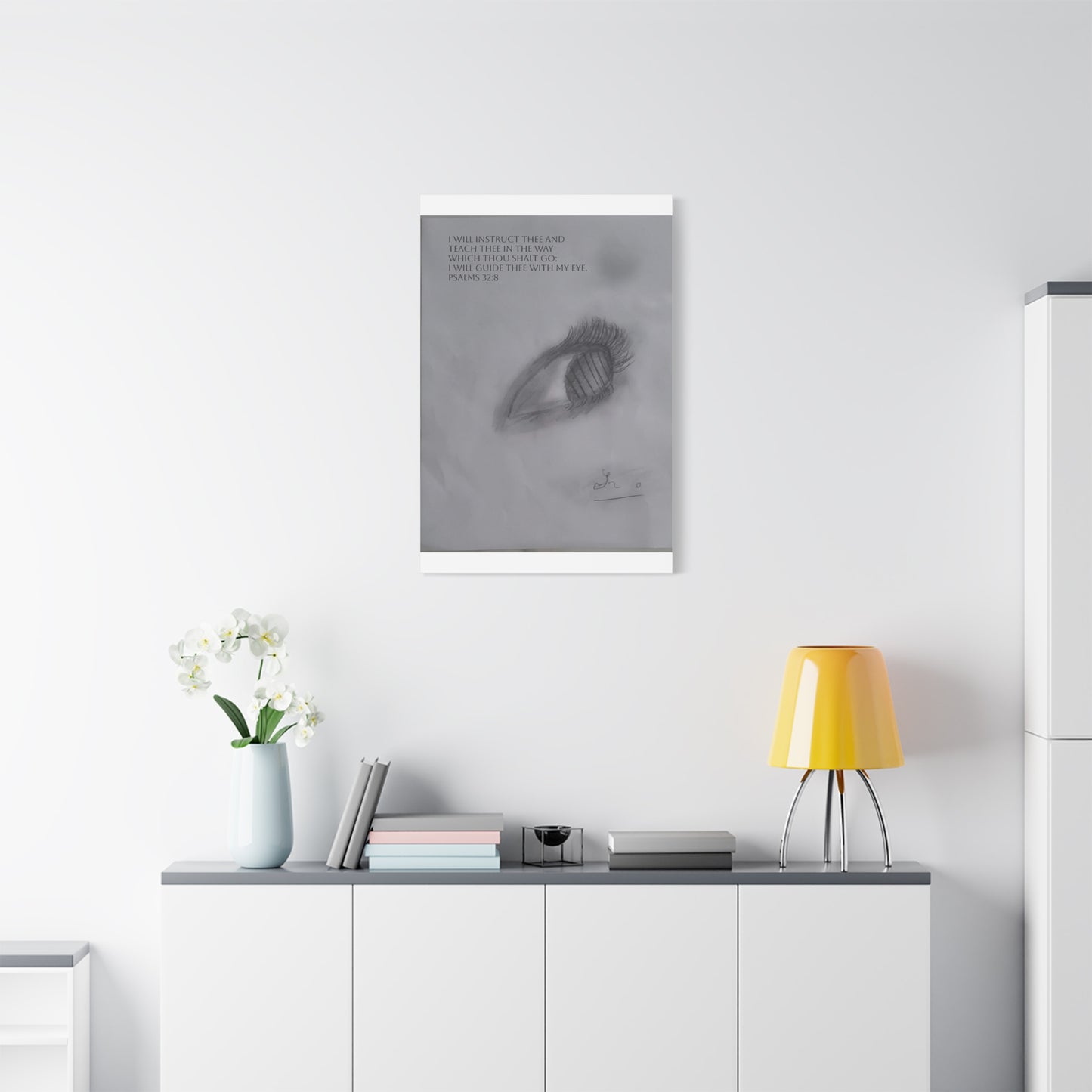 Canvas Wall Art - Jesus is Watching on Us