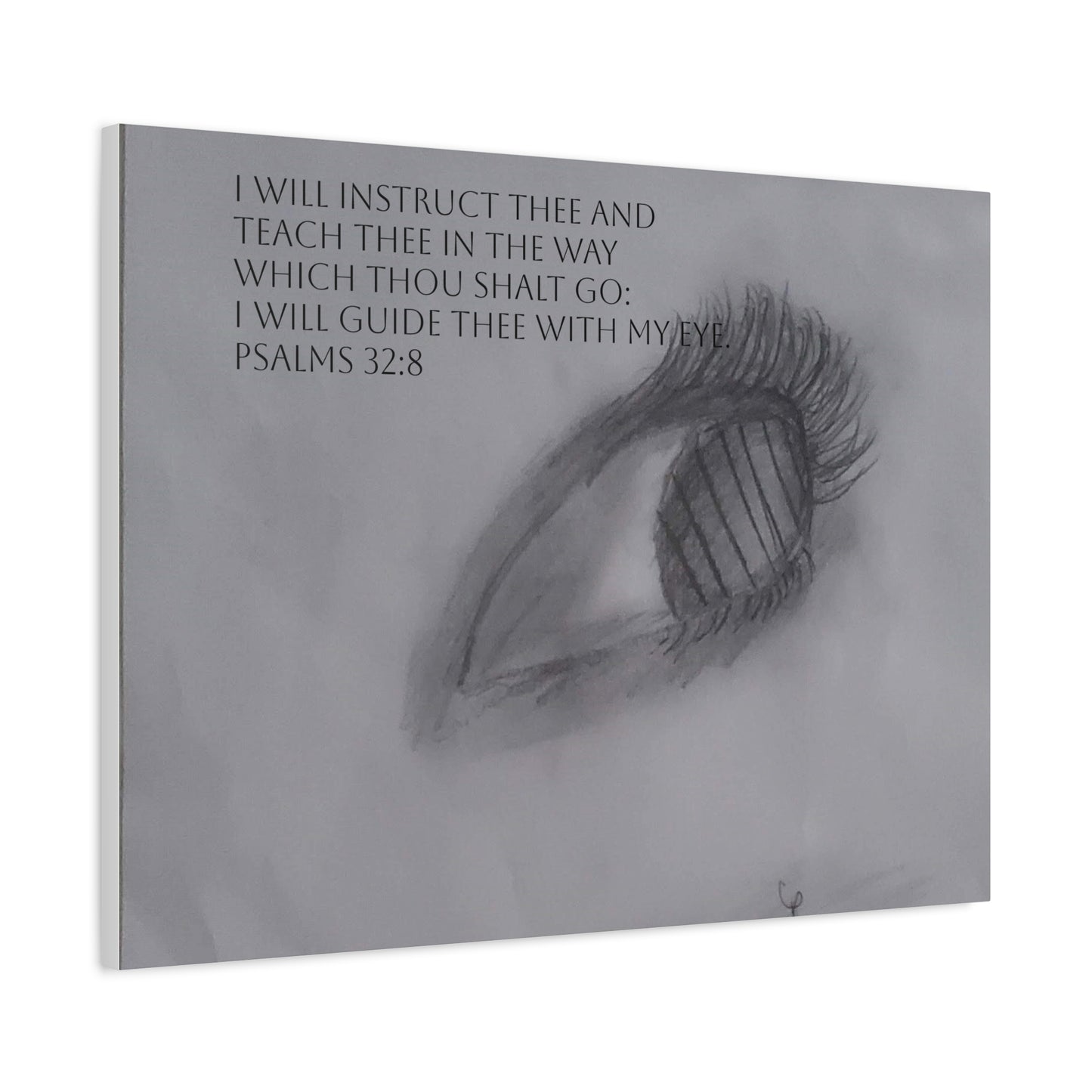 Canvas Wall Art - Jesus is Watching on Us
