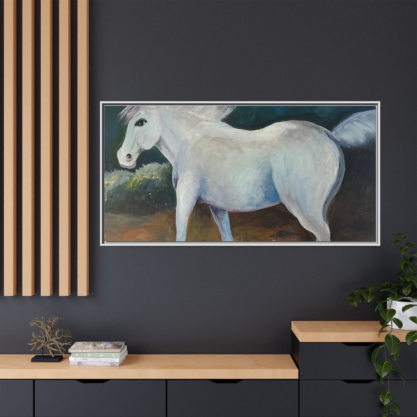 Canvas Horse Art
