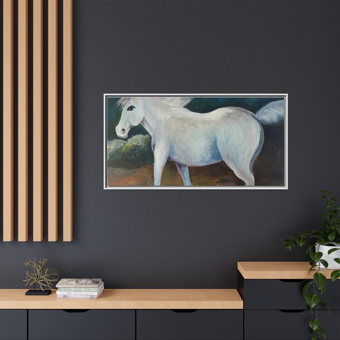 Canvas Horse Art