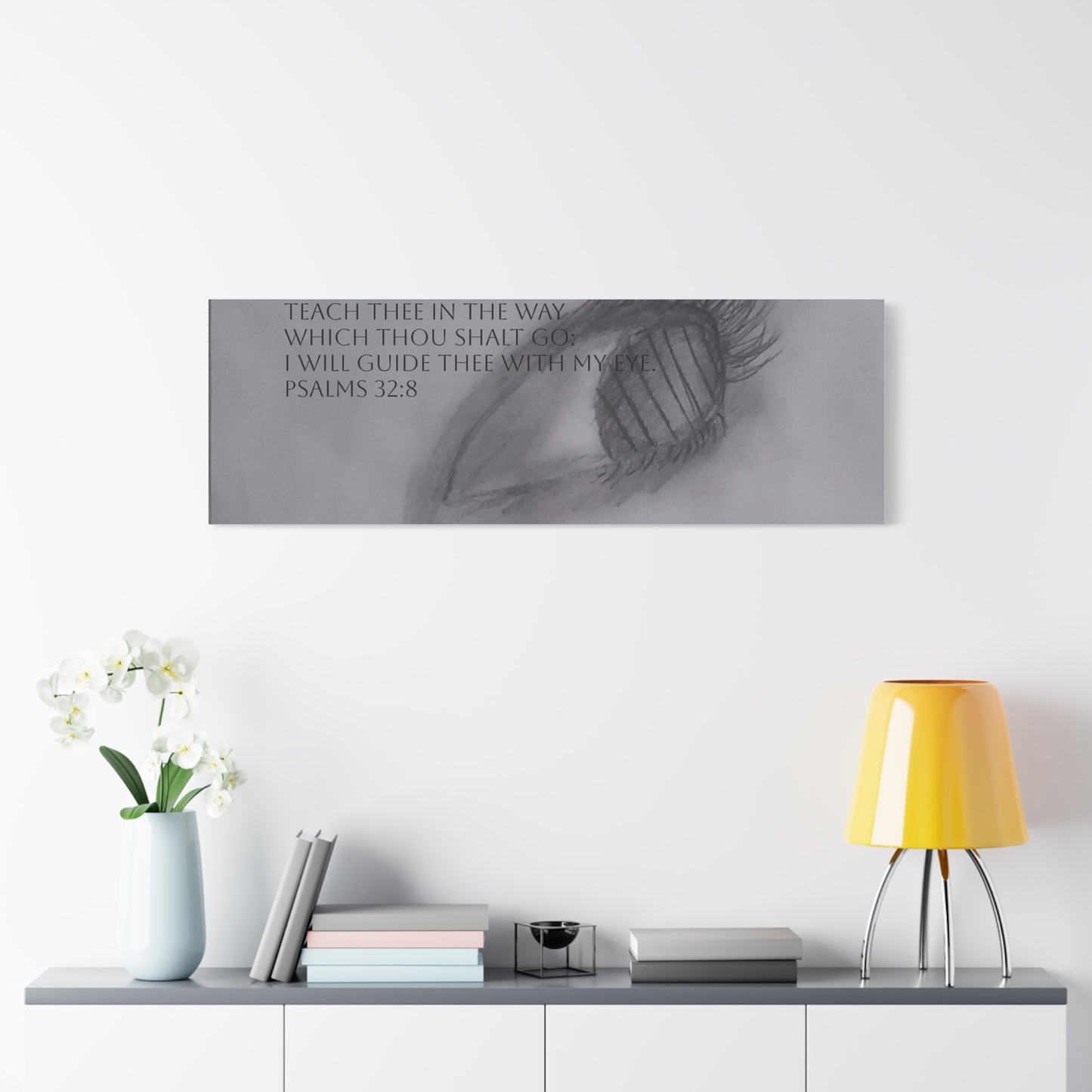 Canvas Wall Art - Jesus is Watching on Us