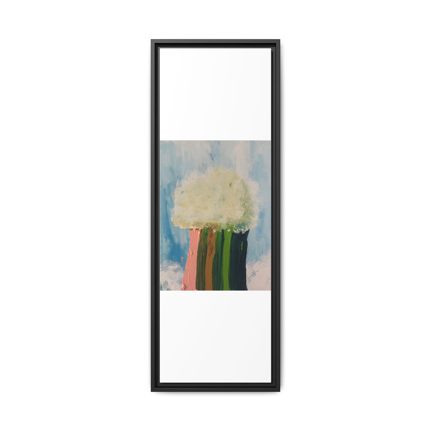 Canvas Wall Art - Cloud Dropping Rainbow