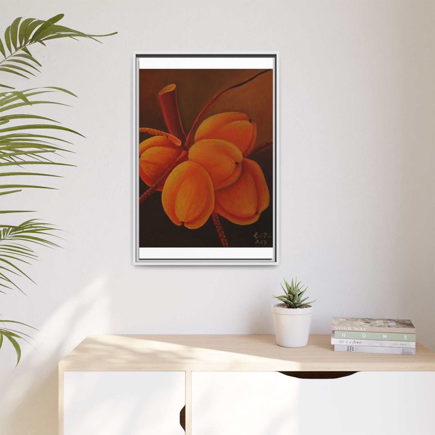 Matte Canvas, Framed (Multi-color)