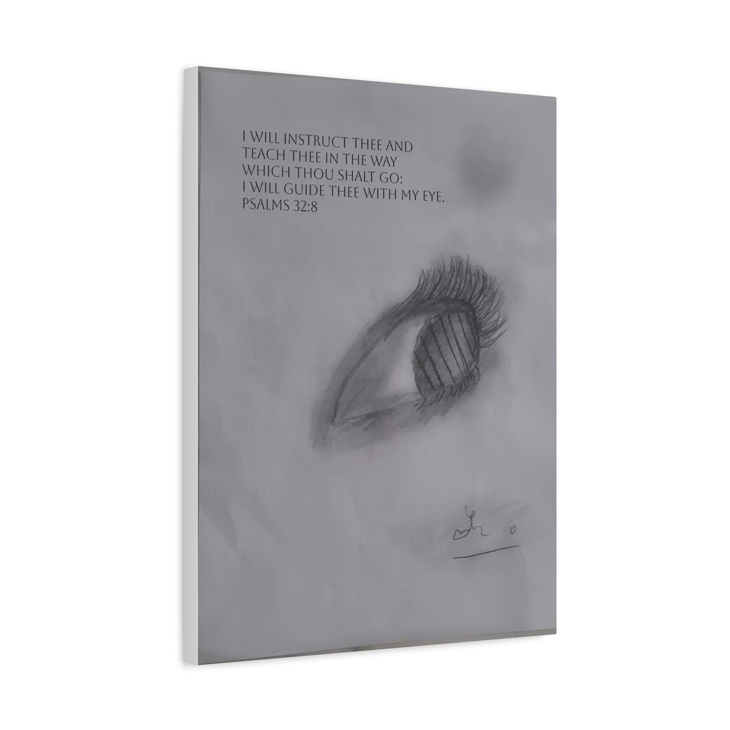 Canvas Wall Art - Jesus is Watching on Us