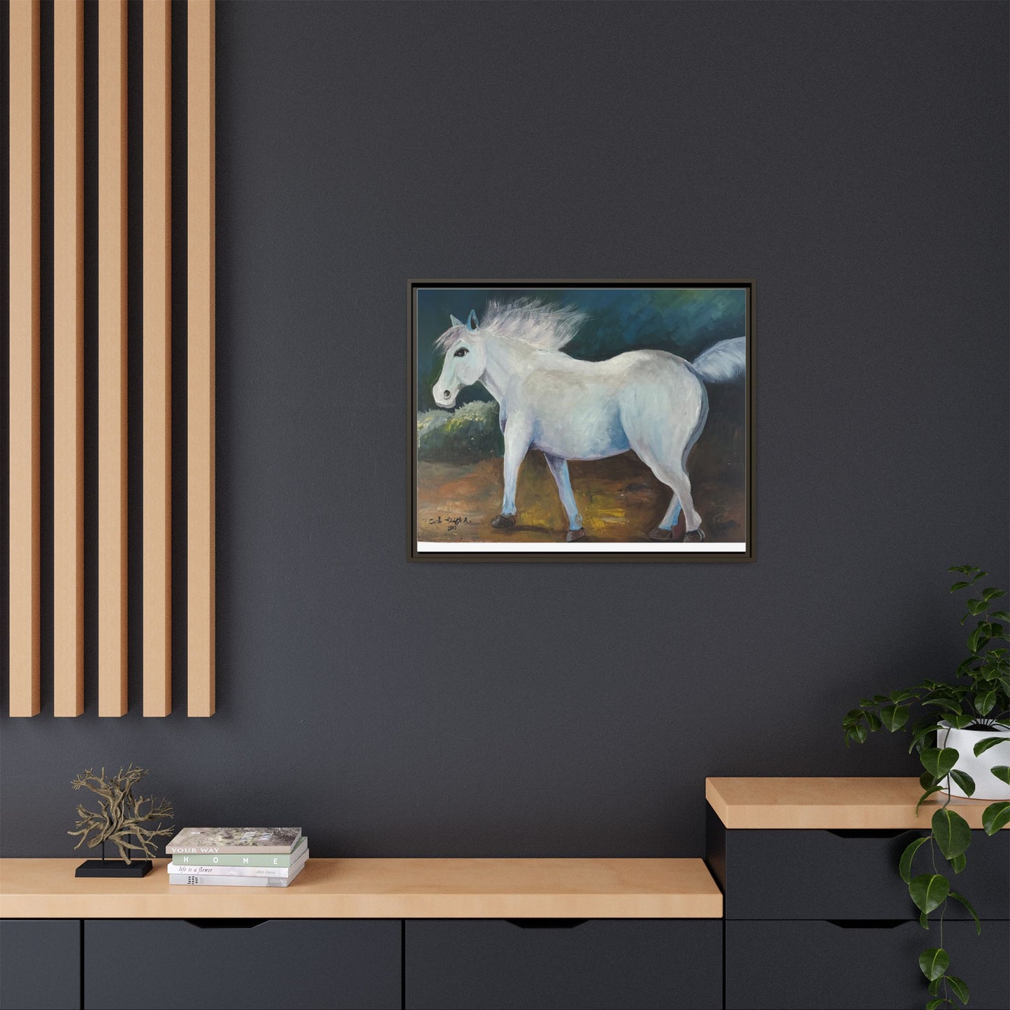 Canvas Horse Art