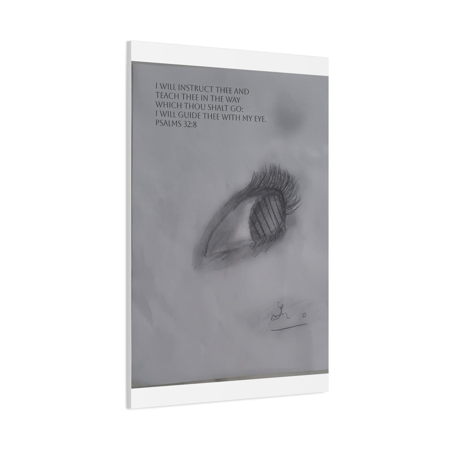 Canvas Wall Art - Jesus is Watching on Us