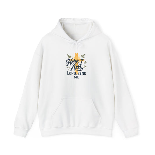 Christian Sweatshirt 'Here I am, Lord, send me'