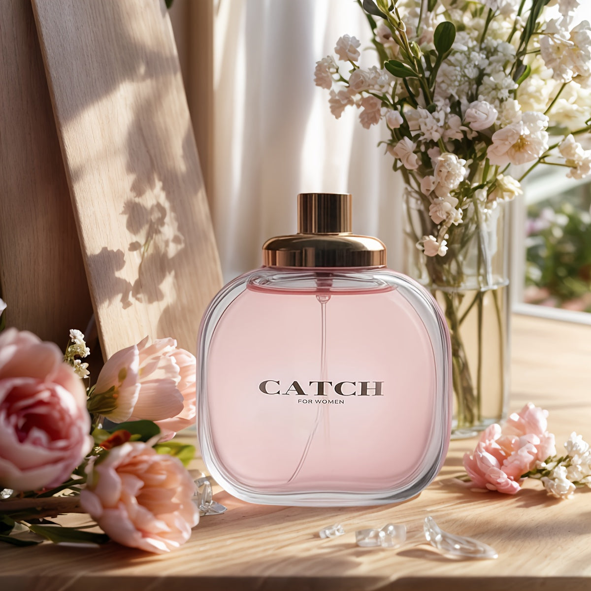 CATCH Your Moment 1.7oz Women's Pink Rose Eau De Parfum