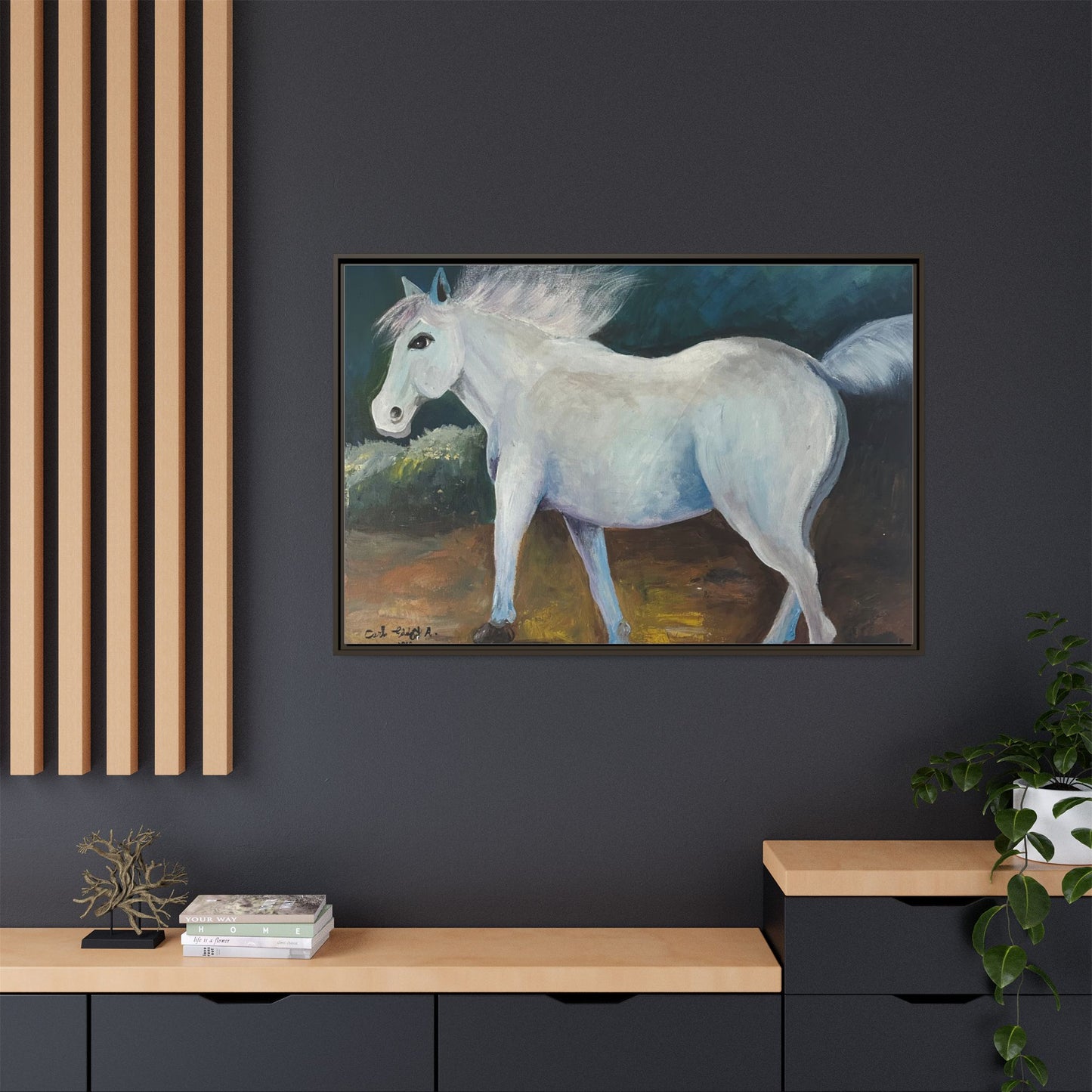 Canvas Horse Art