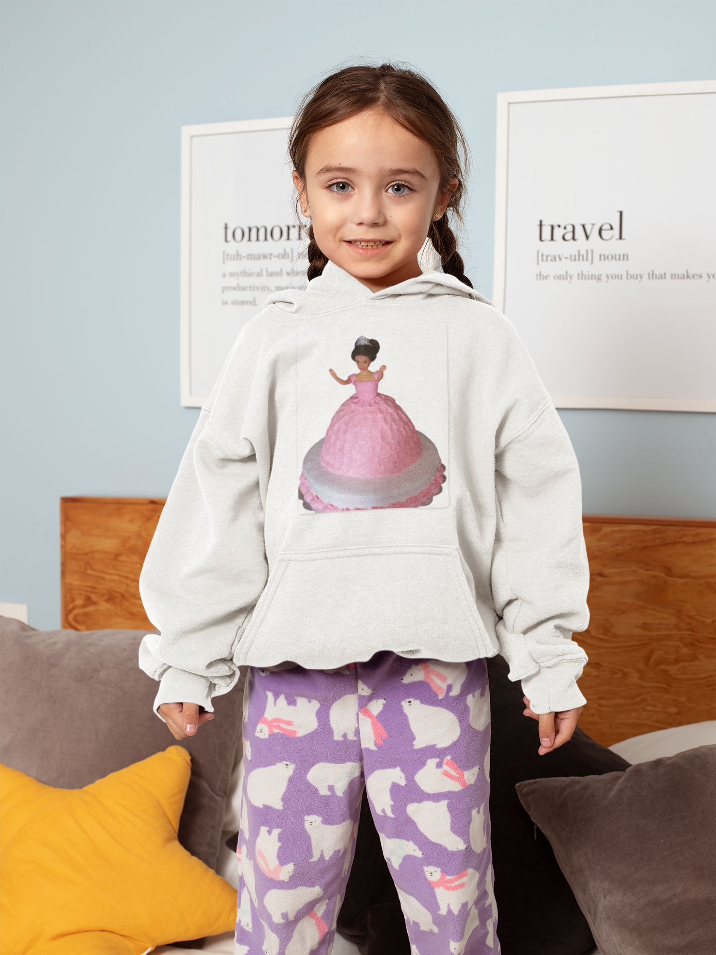 Arctic Fleece Blanket - Barbie Cake Design