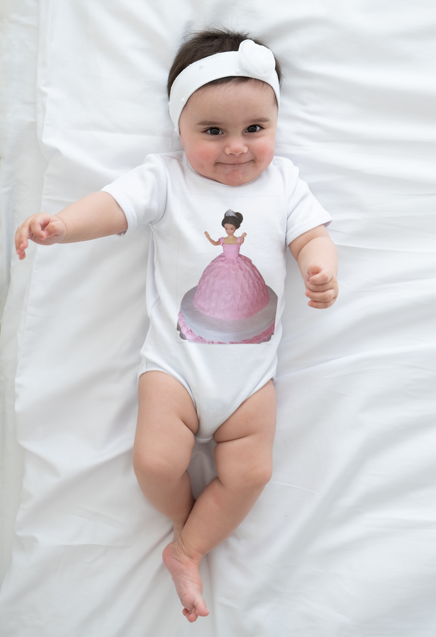 Arctic Fleece Blanket - Barbie Cake Design