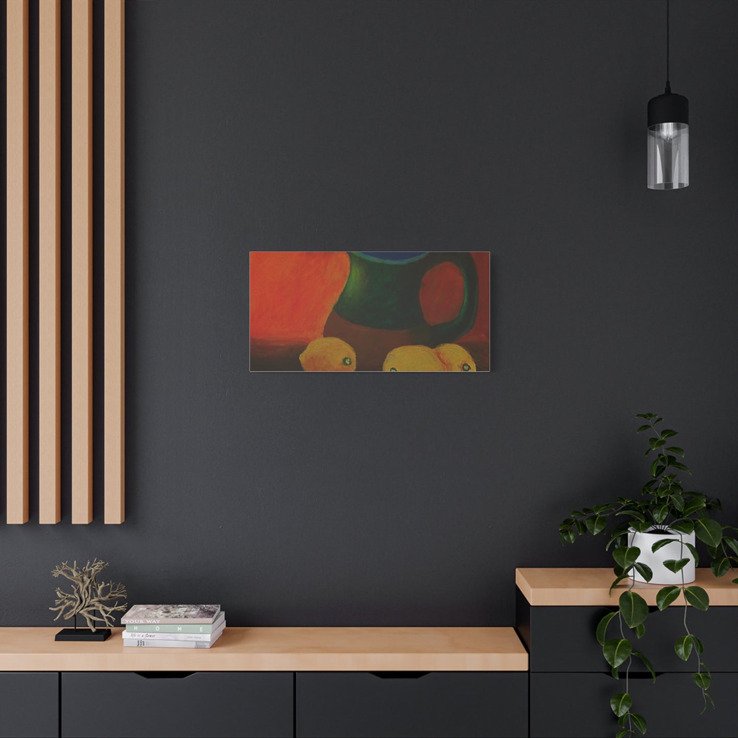 Canvas Print Tropical Lemon