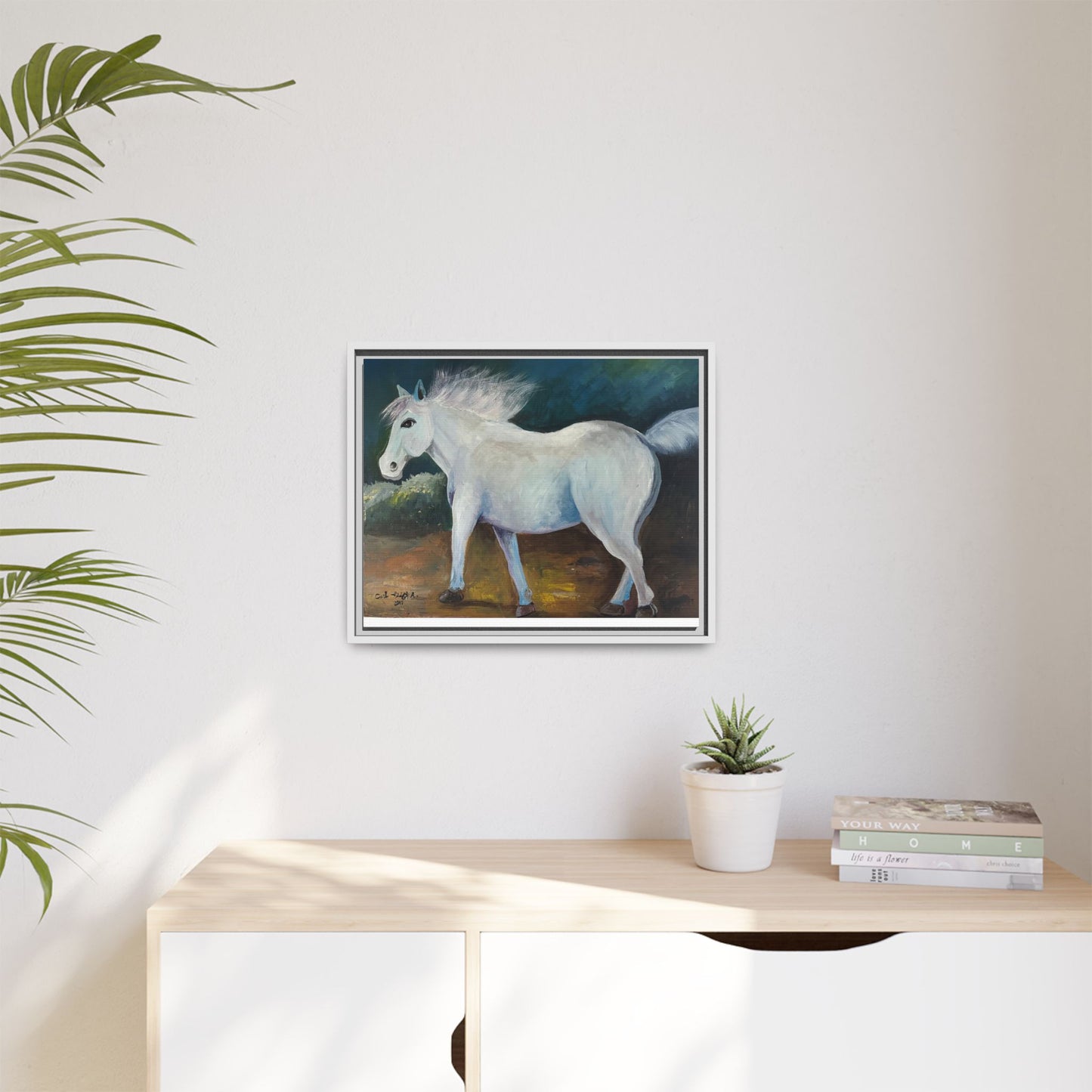 Canvas Horse Art
