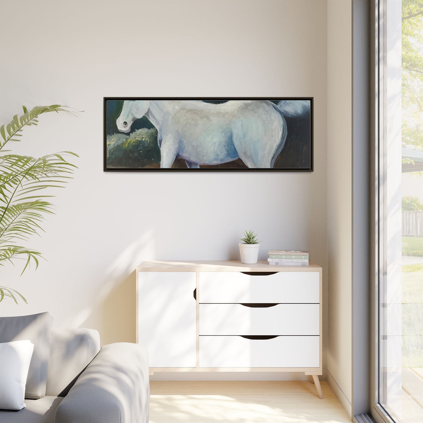 Canvas Horse Art
