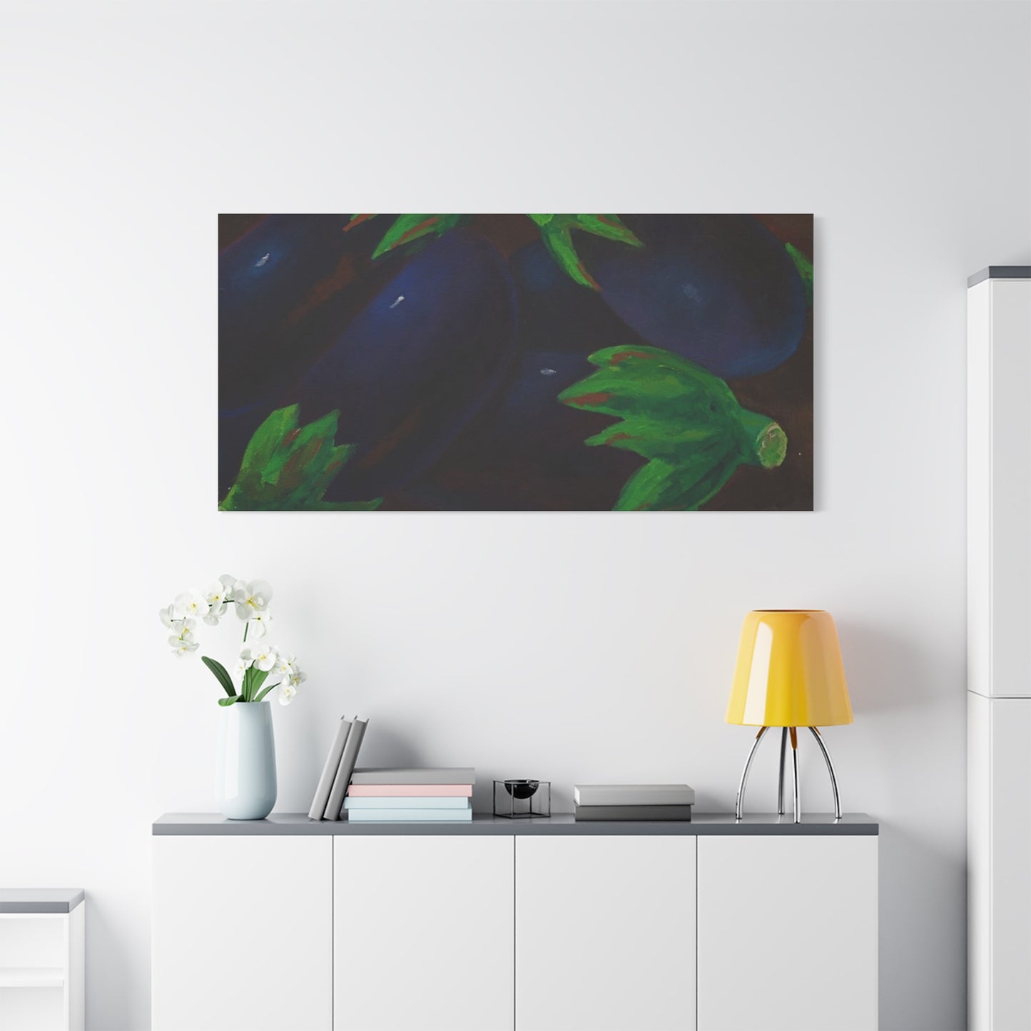 Canvas Print - Eggplant Design