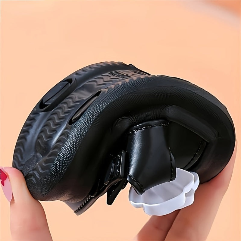 Trendy Cute Bowknot Open Toe Sandals For Girls, Breathable Non-slip Sandals For Indoor Outdoor Beach