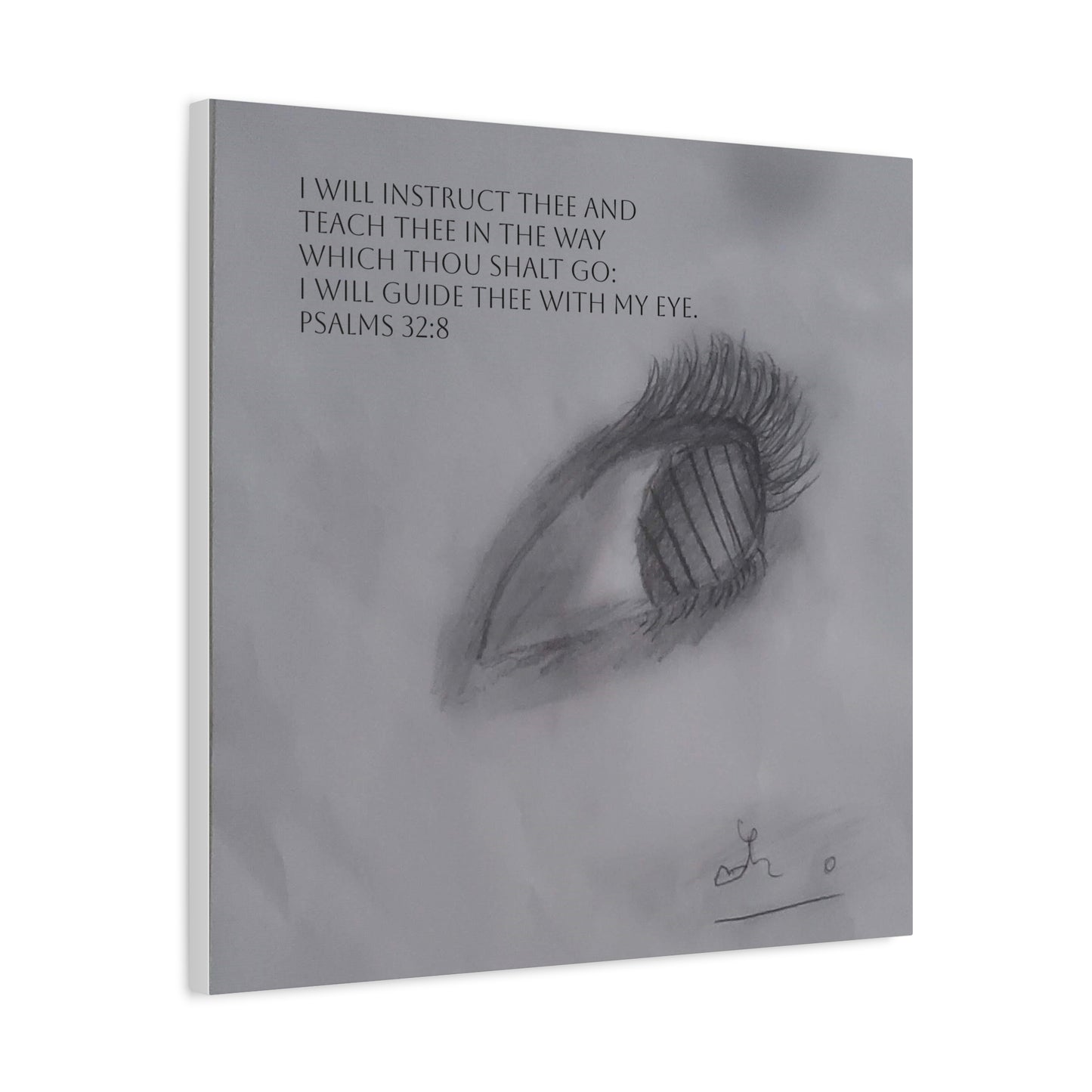 Canvas Wall Art - Jesus is Watching on Us