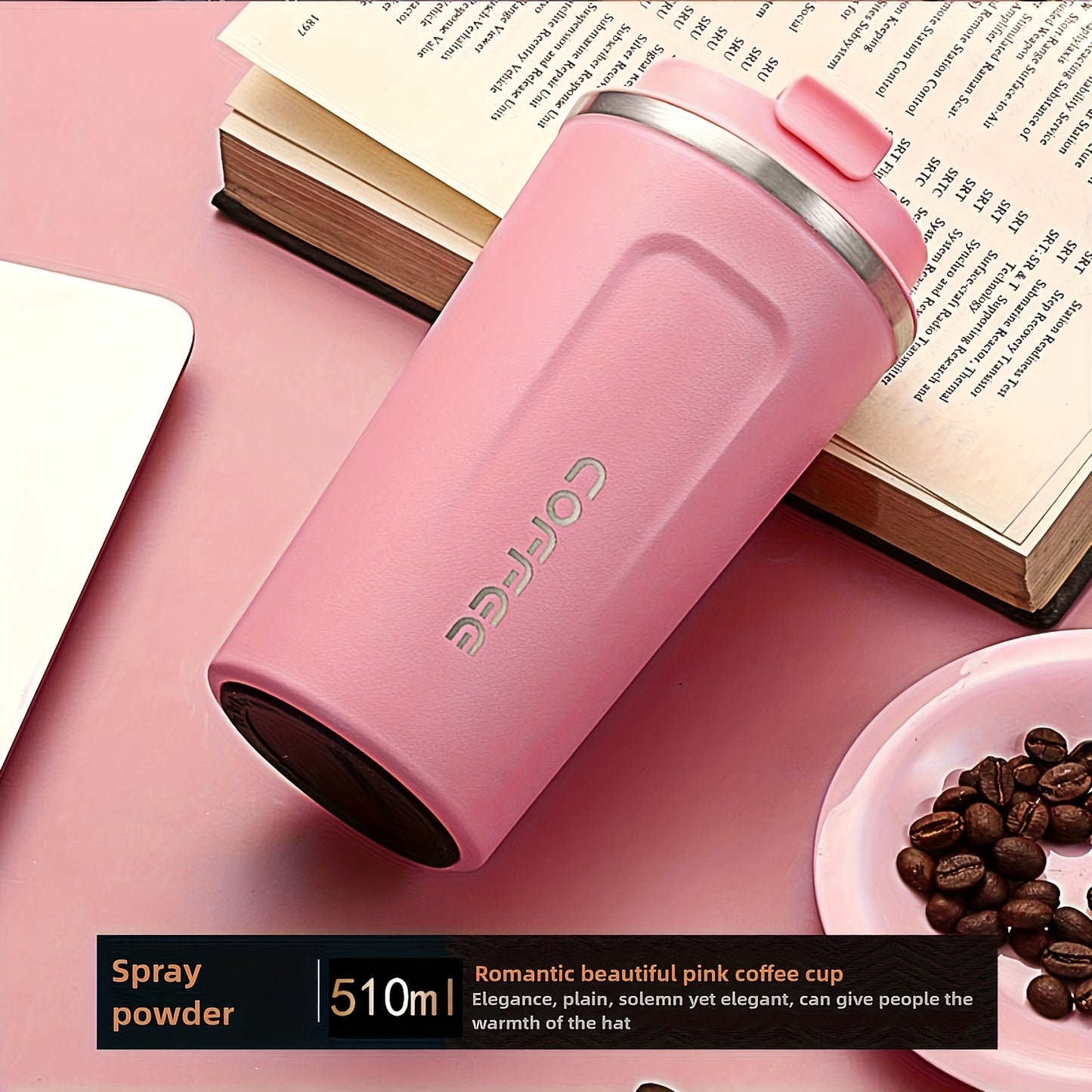 Leakproof Vacuum Insulated Travel Mug