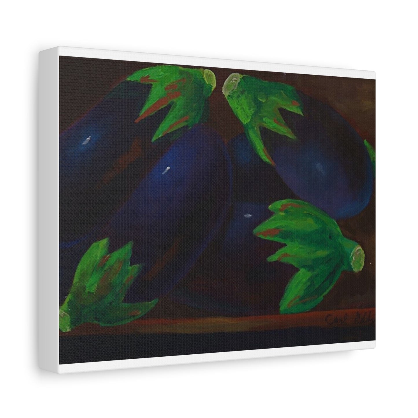 Canvas Print - Eggplant Design