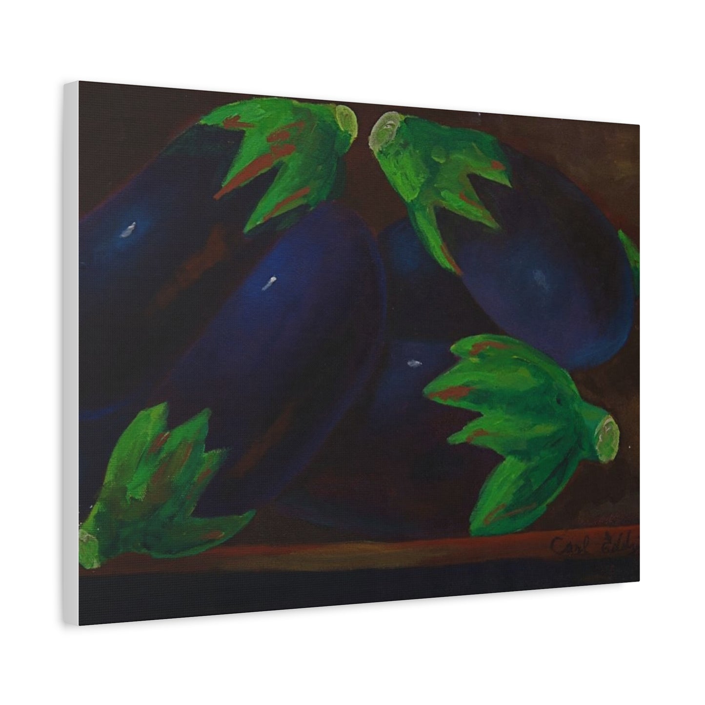 Canvas Print - Eggplant Design