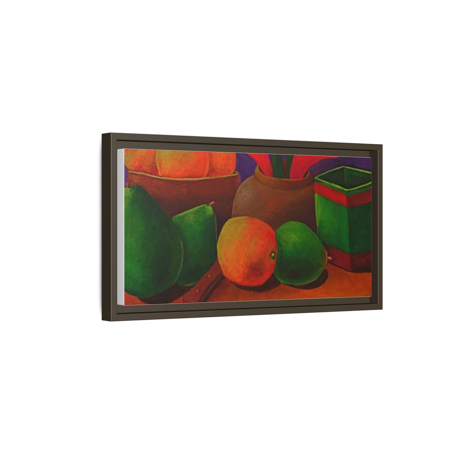 Canvas Wall Art - Tropical Fruits Design