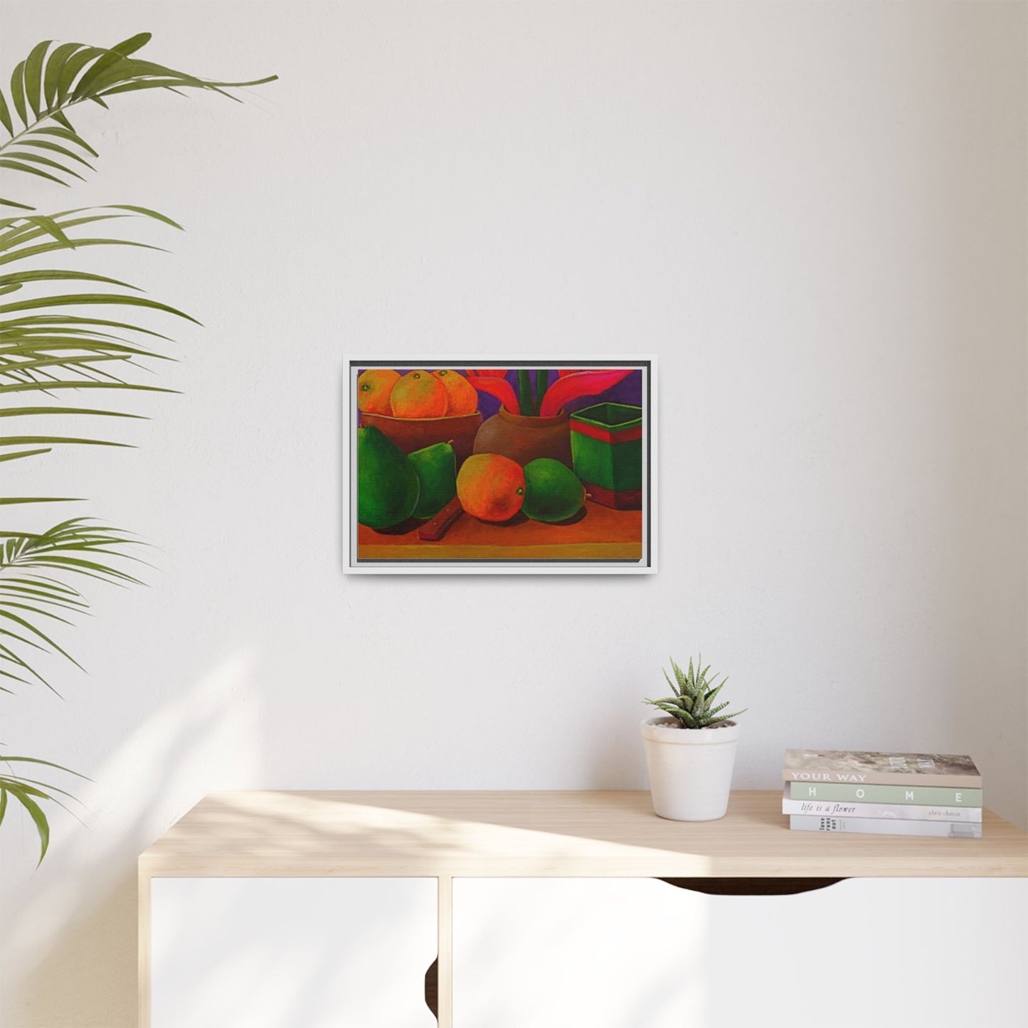 Tropical Fruits Canvas Wrap