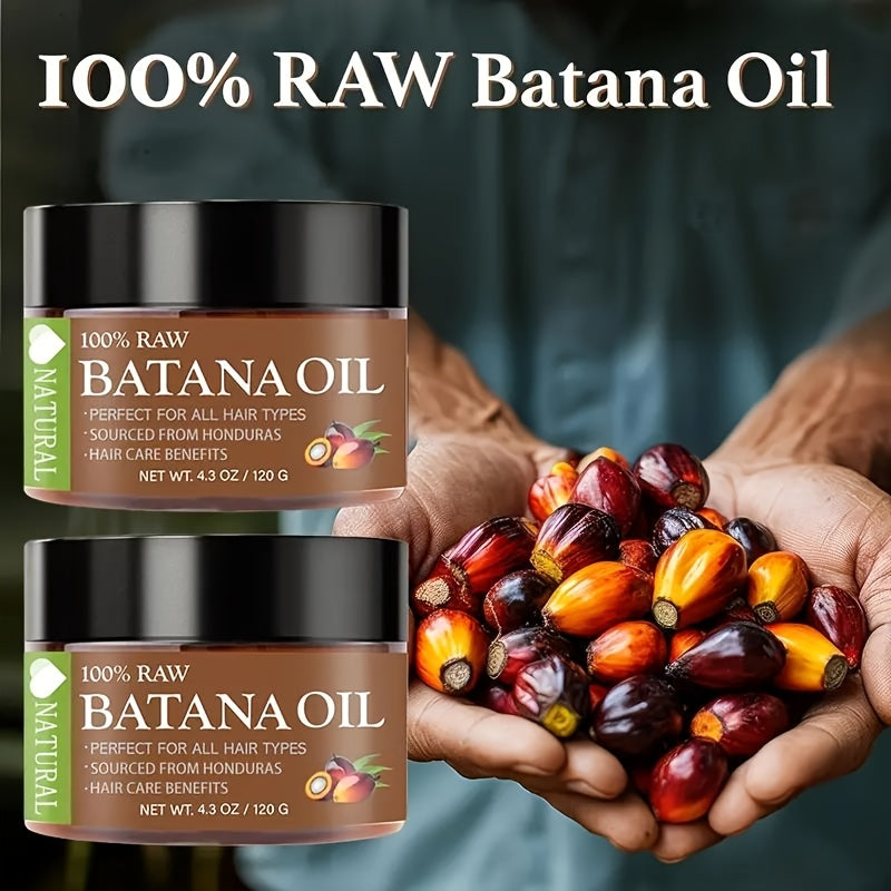 2-Pack Batana Hair Oil | Smoothing and Moisturizing for Dry Hair, for Moisturizing Scalp and Hair Care, Suitable for All Hair Types