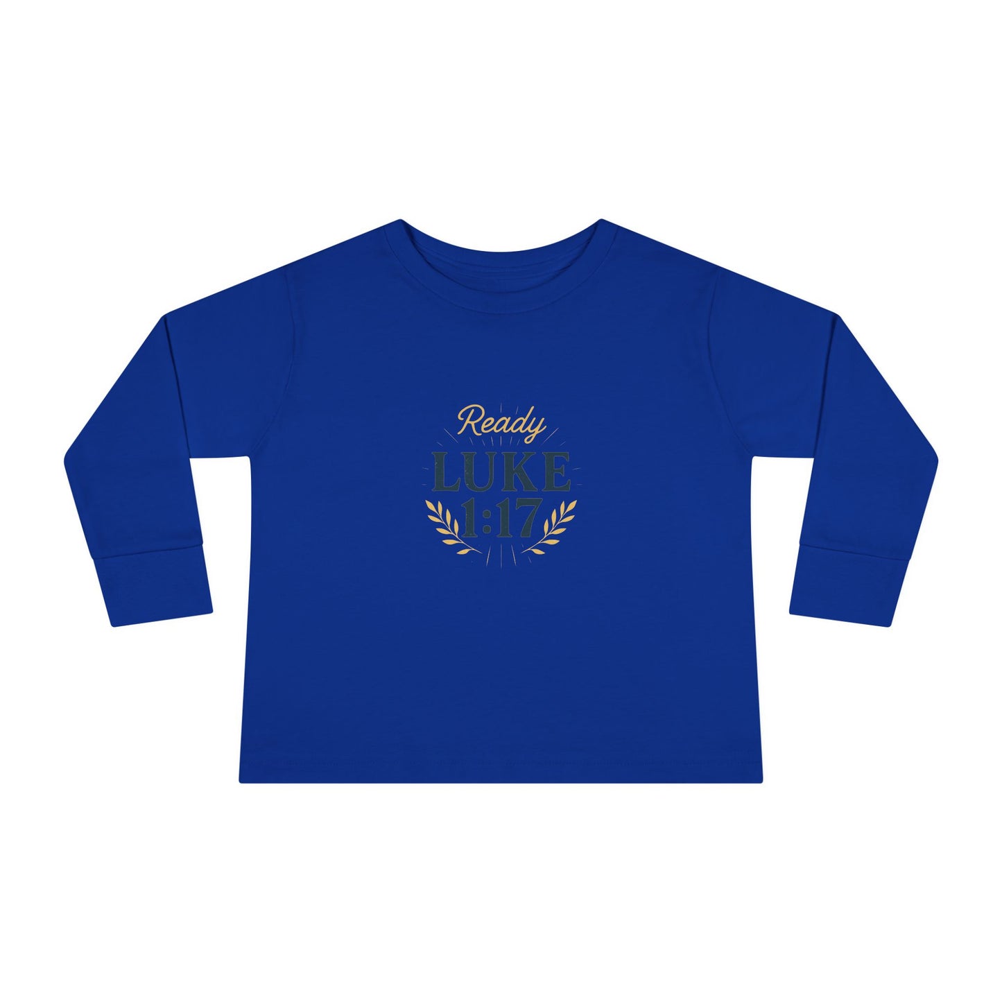 Religious Toddler Long Sleeve Tee - READY FOR THE LORD