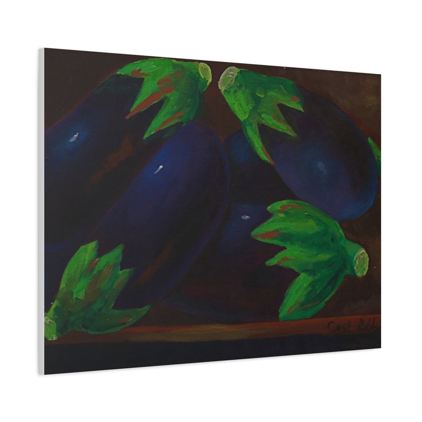 Canvas Print - Eggplant Design