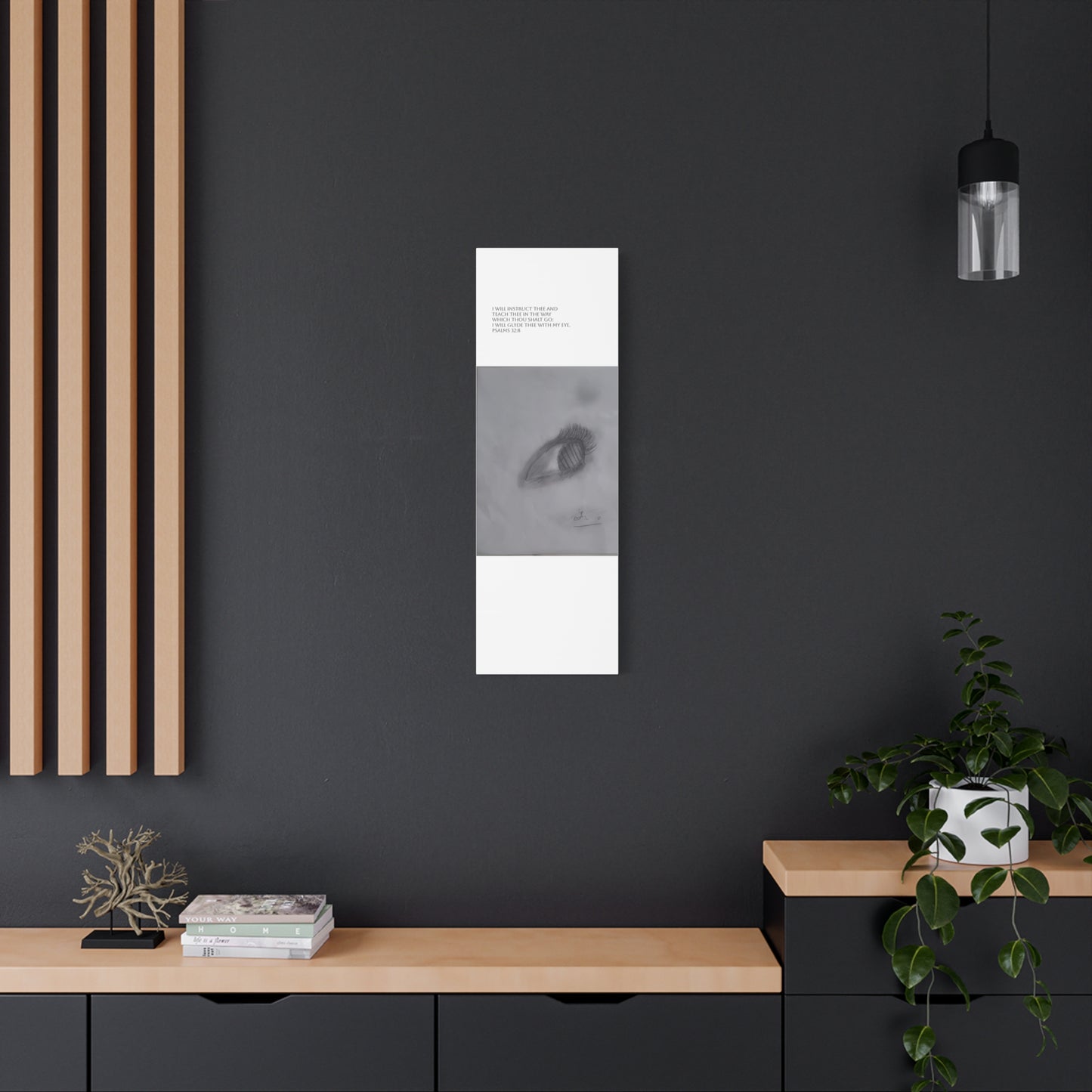 Canvas Wall Art - Jesus is Watching on Us