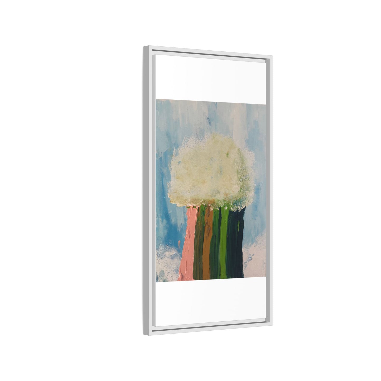 Canvas Wall Art - Cloud Dropping Rainbow