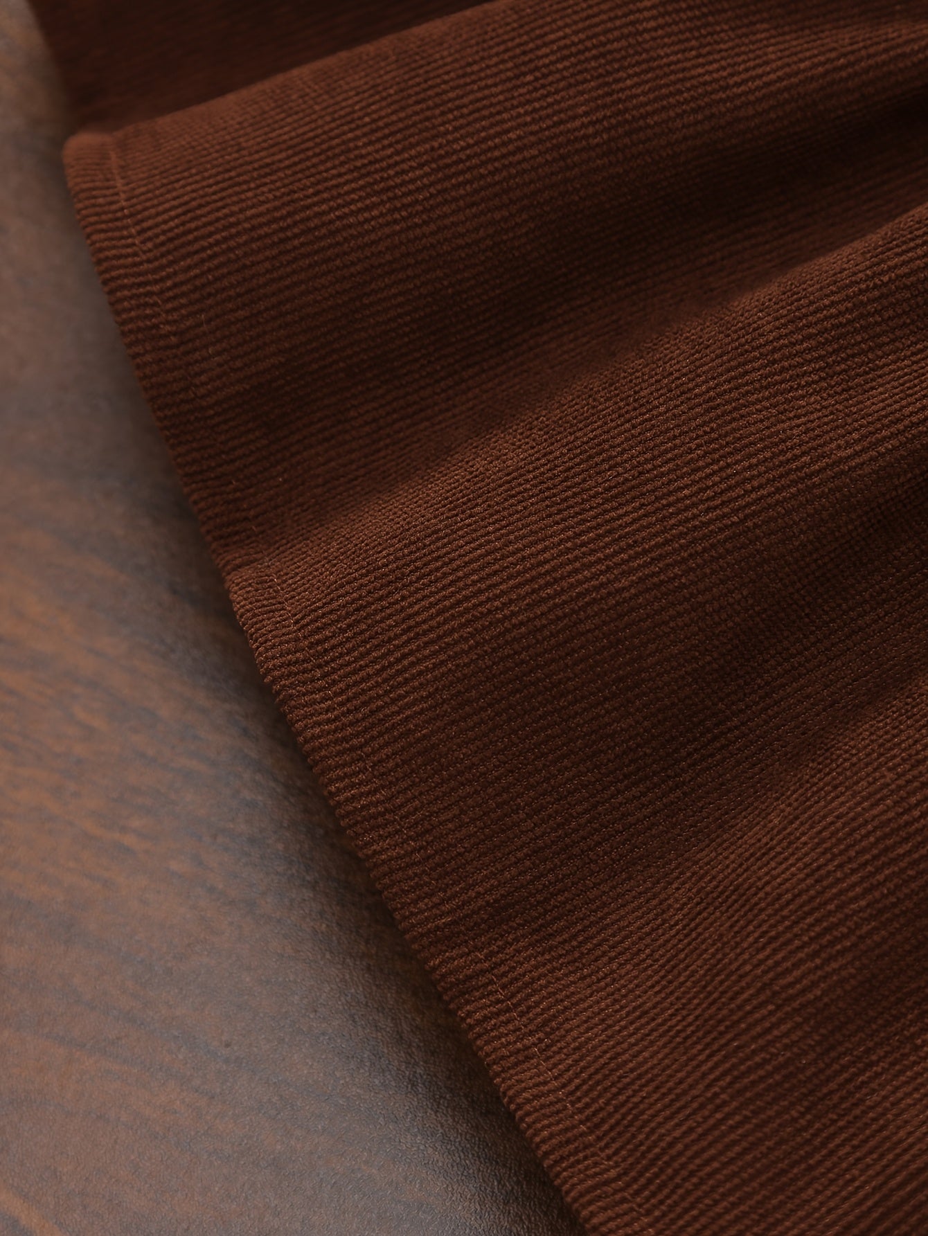 2pc Fluffy Sleeve Smock Dress Winter Set